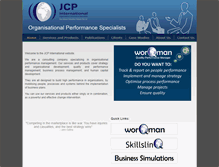 Tablet Screenshot of jcpinternational.co.za